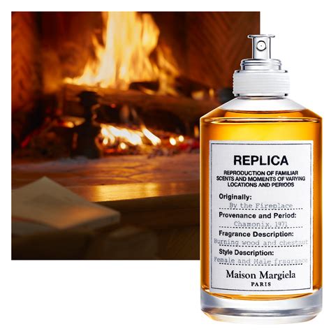 fireplace replica perfume|maison margiela by the fireplace.